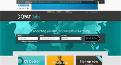 Desktop Screenshot of berlin.xpatjobs.com