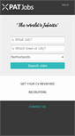 Mobile Screenshot of amsterdam.xpatjobs.com
