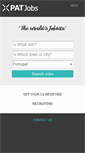 Mobile Screenshot of portugal.xpatjobs.com