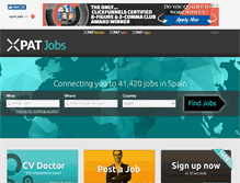 Tablet Screenshot of cadiz.xpatjobs.com