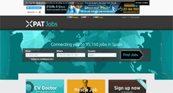 Desktop Screenshot of granada.xpatjobs.com