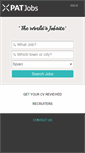 Mobile Screenshot of barcelona.xpatjobs.com