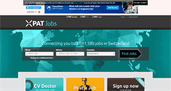 Desktop Screenshot of basel.xpatjobs.com