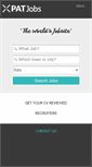 Mobile Screenshot of italy.xpatjobs.com